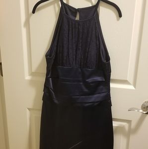 B. Darlin  Navy blue dress sz 11/12 (k003)